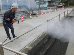 朝日防護柵